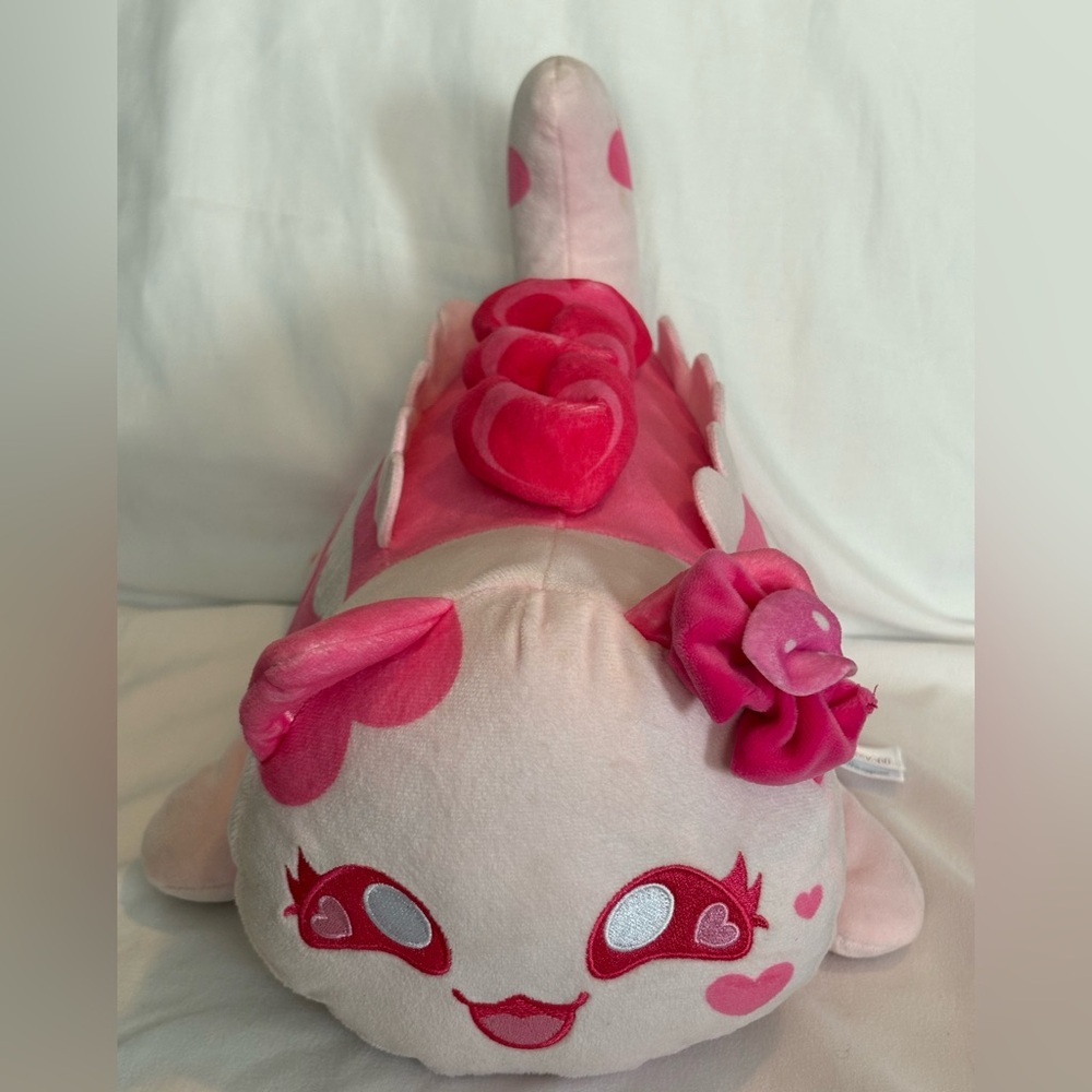 2024 Aphmau meemeows plush Strawberry Shortcake Large 11” Cute Pink White READ